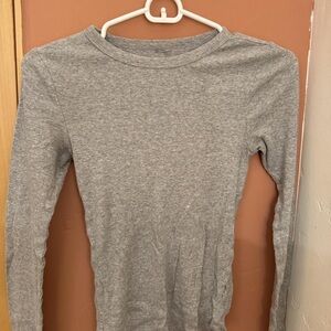 Wild Fable Gray Long Sleeve Top
